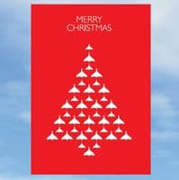 Vulcan Tree Pack of 10 Christmas Cards - Plastic Free